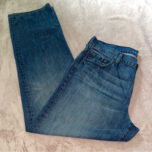 7 for all mankind relaxed jean W38/ L34 - Picture 6 of 14